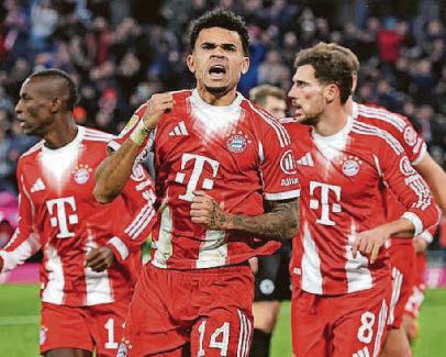 Bayern find winning goals in Nic of time