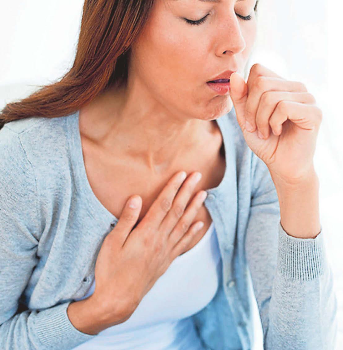 Coughing around the Christmas tree