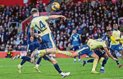 James Breezes in off bench to keep his cup run going