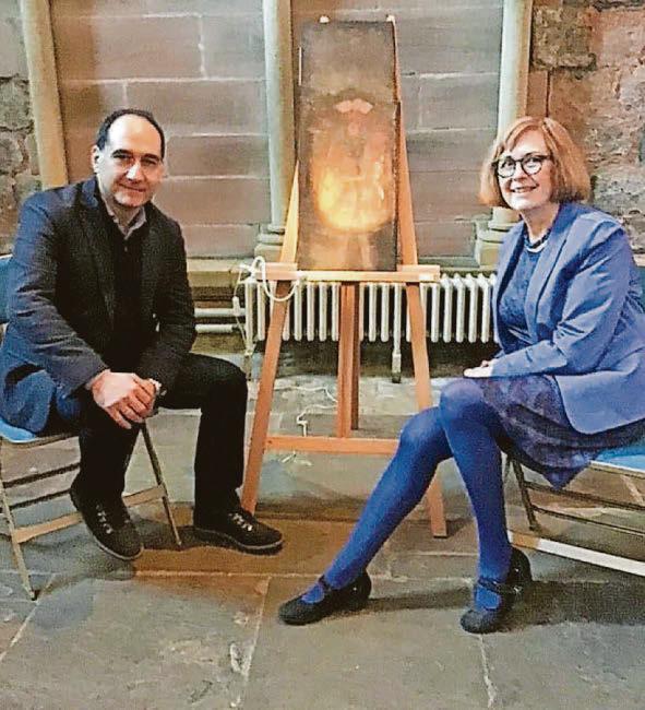 Abbey panel may be lost 'Dance of Death' painting