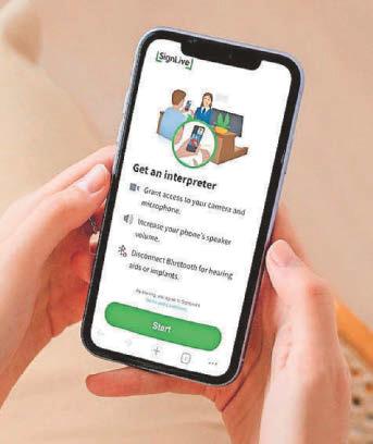 Mall taps into tech to help its deaf shoppers