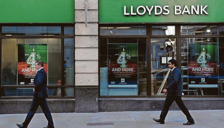 Costs surge sees first-quarter profits dip at Lloyds Group