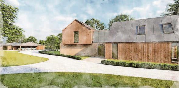 Luxury homes for historic hall site