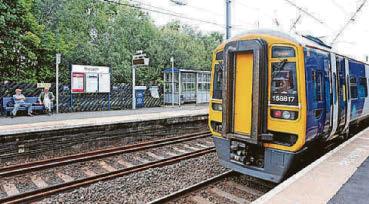 Person hit by train dies