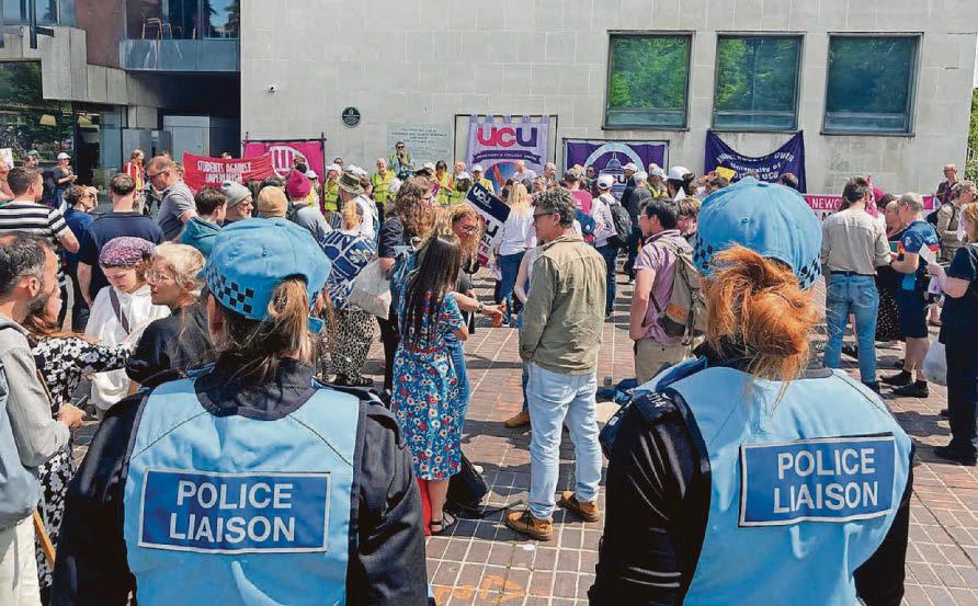 Uni hits its £20m target for savings with no need for enforced job cuts