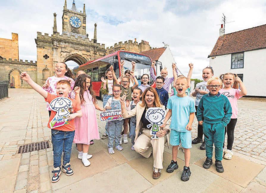 Free summer travel for thousands of children