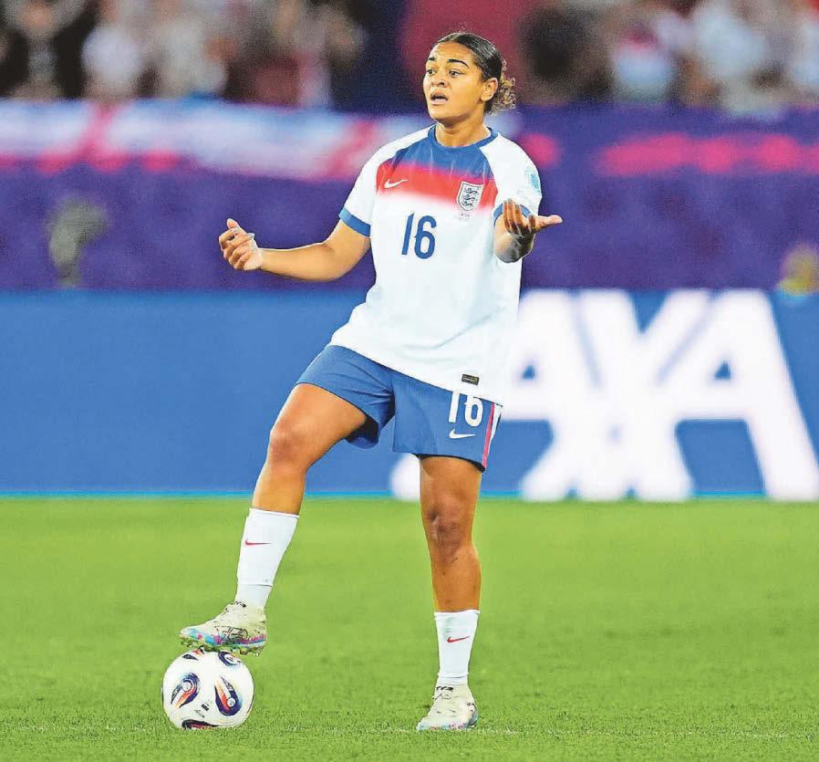 England's Jess Carter targeted by racist abuse