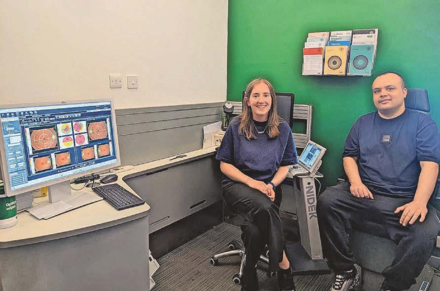 Brain tumour detected during visit to opticians