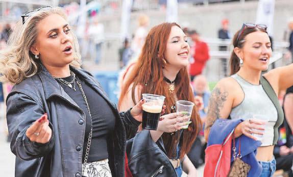 Partying with Pride in Baltic Square