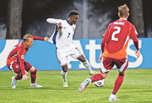 Saka Gunning for double - with club and country