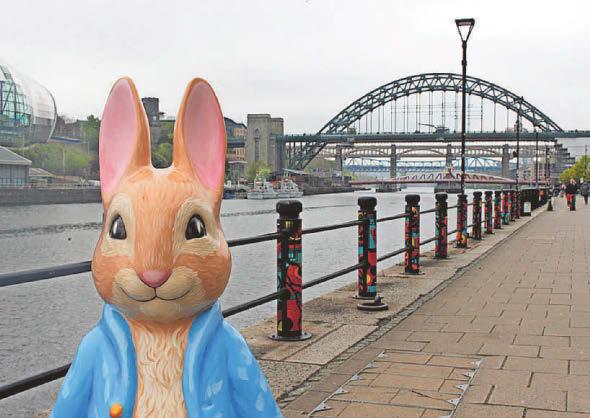 Charity art trail hop-portunity