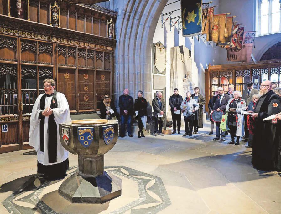 City honours the fallen at cathedral Armistice Day service