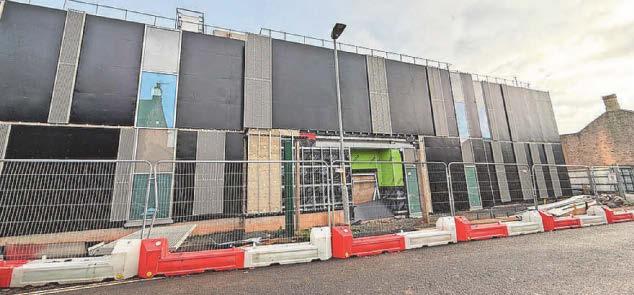 Work on new hospital halted as building firm hits trouble