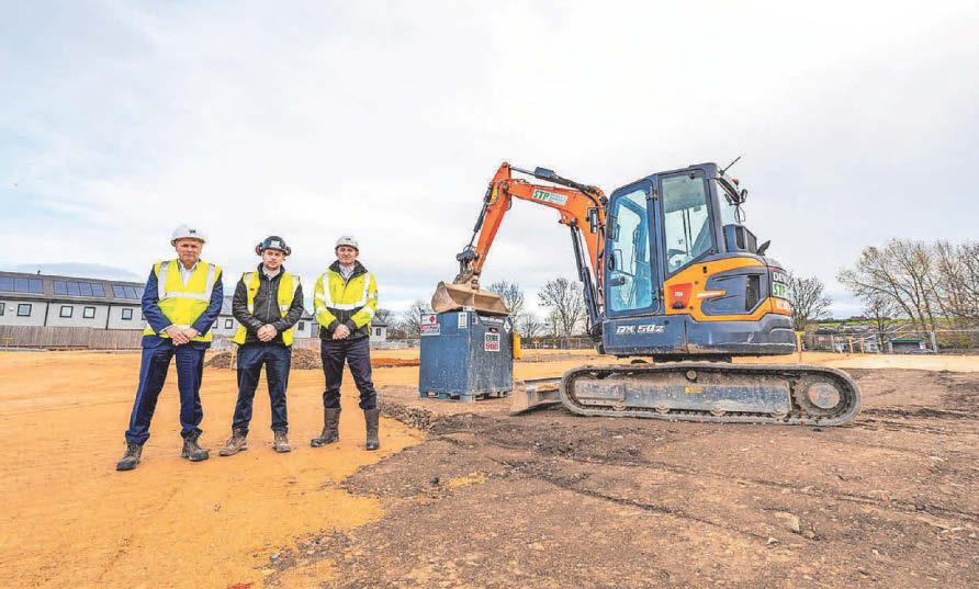 Work begins on drive-thru site
