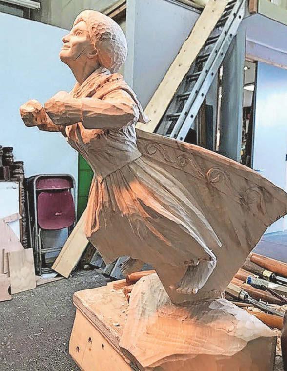 Date set for public unveiling of an inspiring sculpture