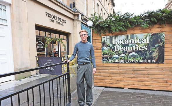 Cafe complains after market stall blocks shop