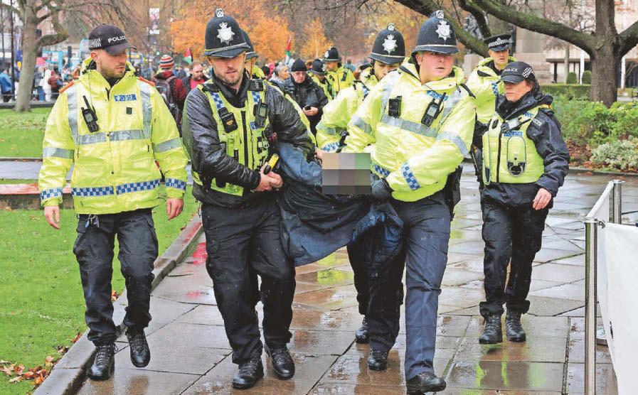 Twelve arrested in protests against Action ban