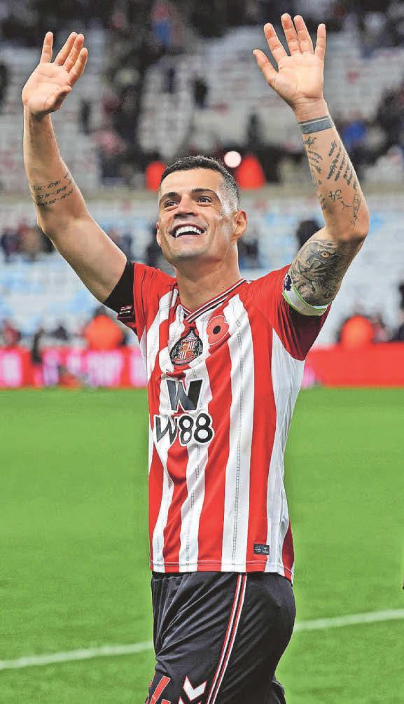 Juventus 'keen to prise Xhaka away from Cats'