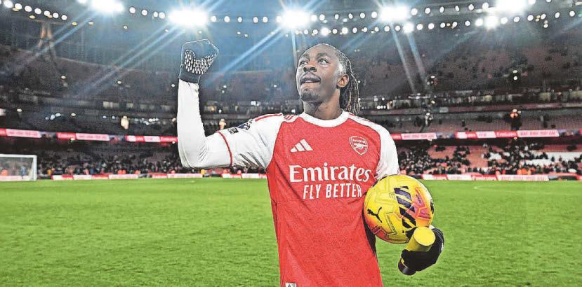 Eze is the hat-trick hero on derby day