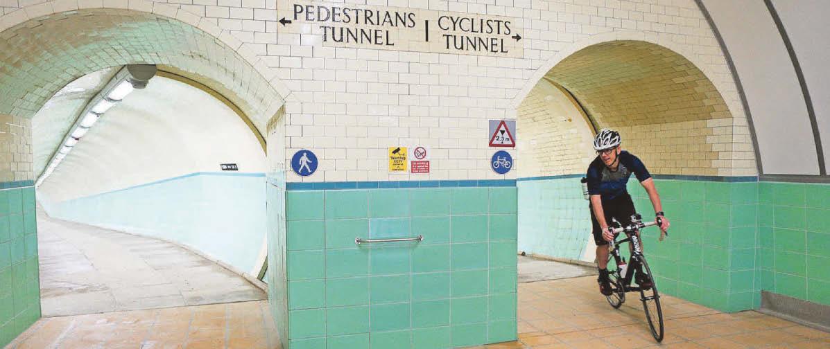 Cyclist tunnel revamp went £11m over budget