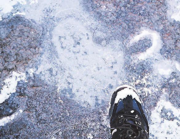 Dignity dented thanks to a slip-up on morning walk