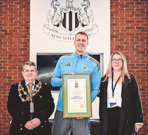 Freedom award for Magpies star