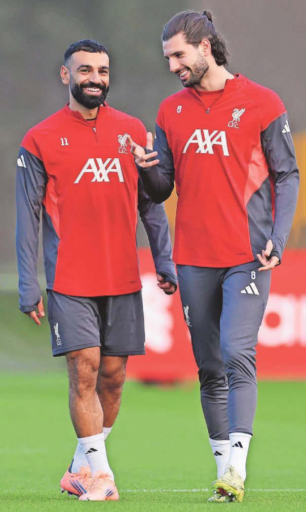 Reds stars insist Salah row not hurting players