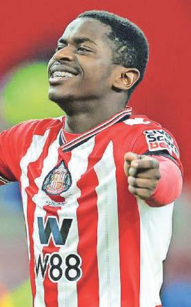Sadiki's best day in red and white