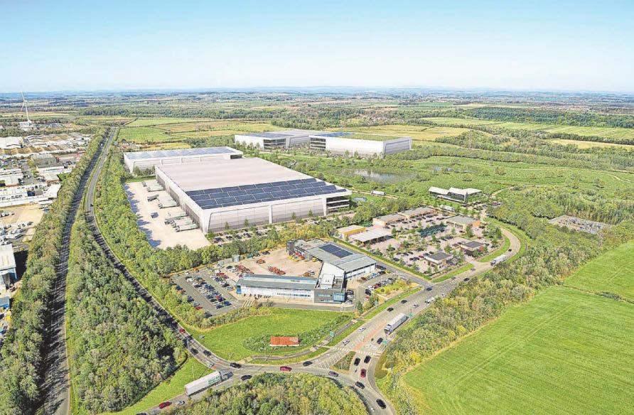 Commercial site plans submitted for approval