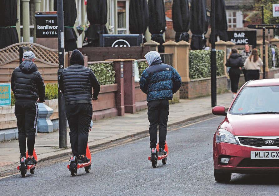Breathalysers deployed by scooter company