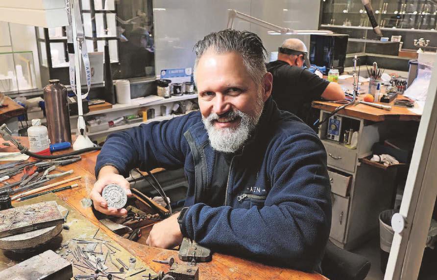 Norwegian silversmiths honoured to create gift