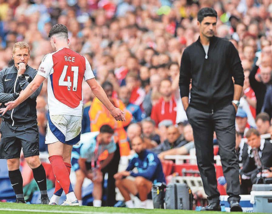 Arteta hoping to avoid a repeat of last meeting