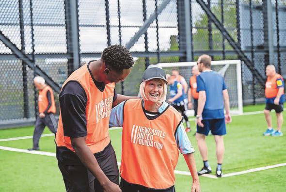 Ex-Magpies star discovers walking is a game-changer