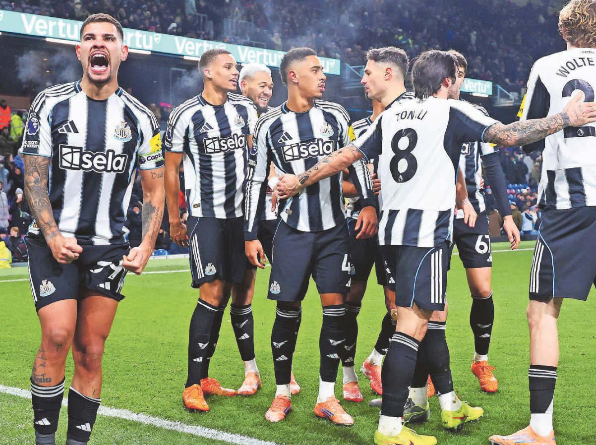 Newcastle end 2025 on a welcome away-day high
