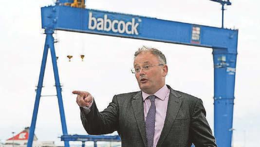 Babcock boss to step down