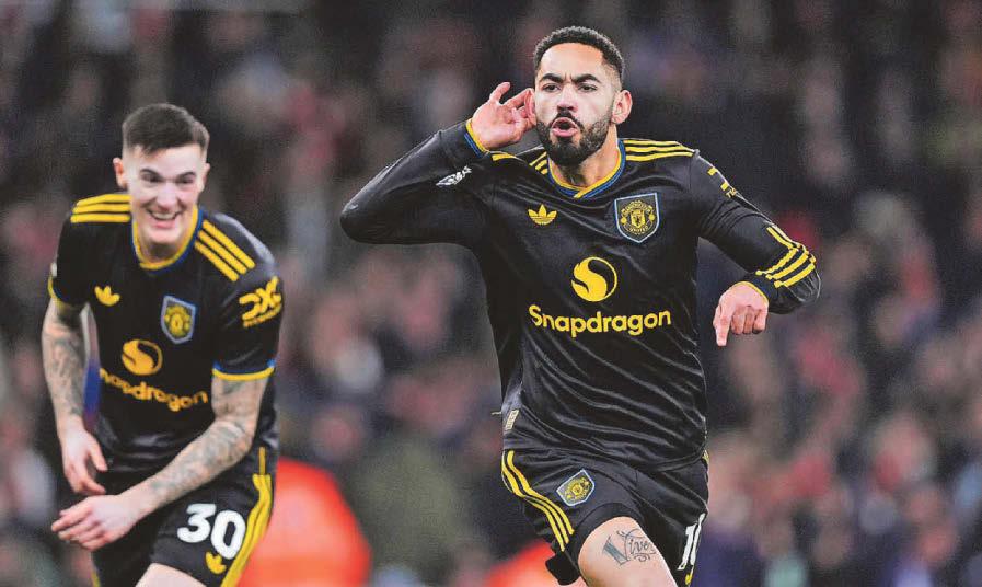 Cunha fires Red Devils to a spirited comeback