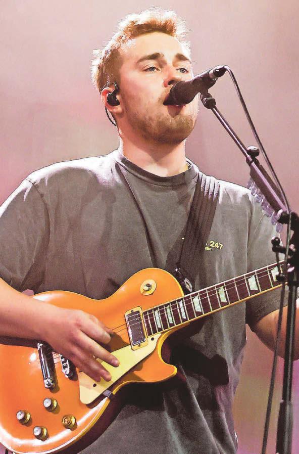 First number one hit for Sam Fender with duet