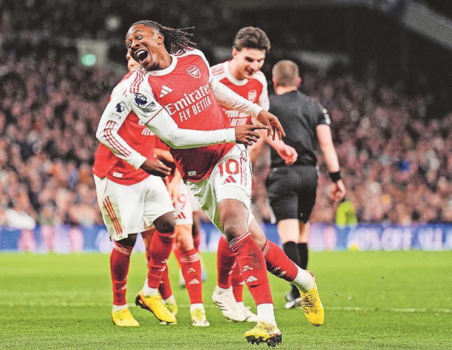 All too Eze as Gunners star haunts derby rivals