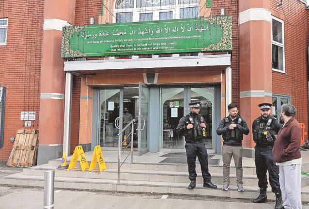 Second arrest after reports of armed man in mosque