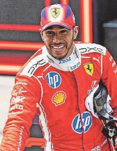 Lewis says he's back after podium finish