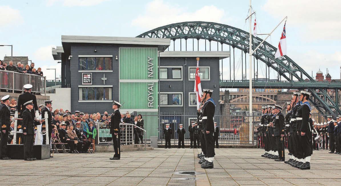 Freedom of the Borough for HMS Calliope