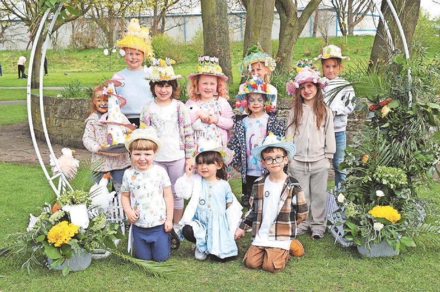 Egg hunt and bonnet parade at Easter fun day
