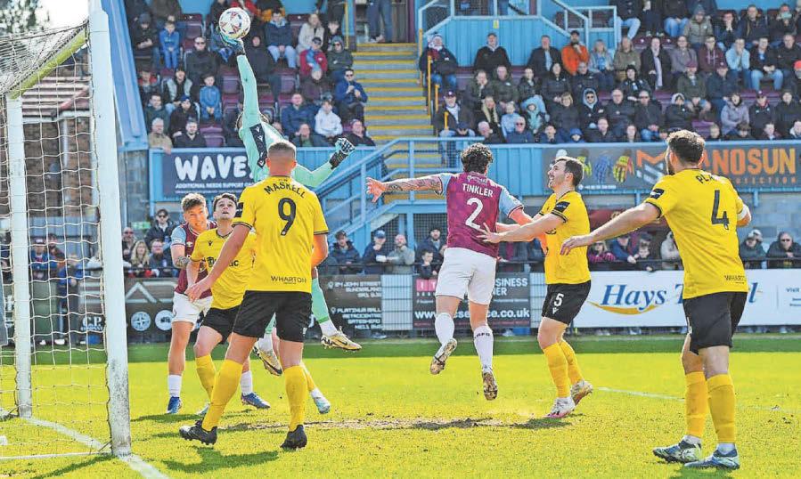 Main clinches win as Shields fail to match Darlo's intensity