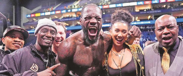 Wilder insists he's back to dominate heavyweights