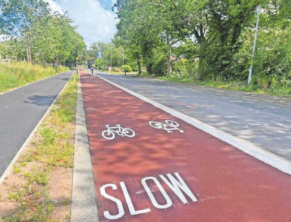 People divided on value of £9m new cycle lane