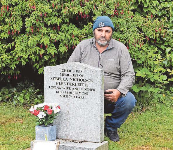 Man slams those responsible for graveyard's state