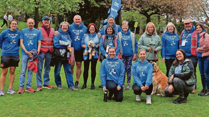 Parkrunners step out on walk of celebration