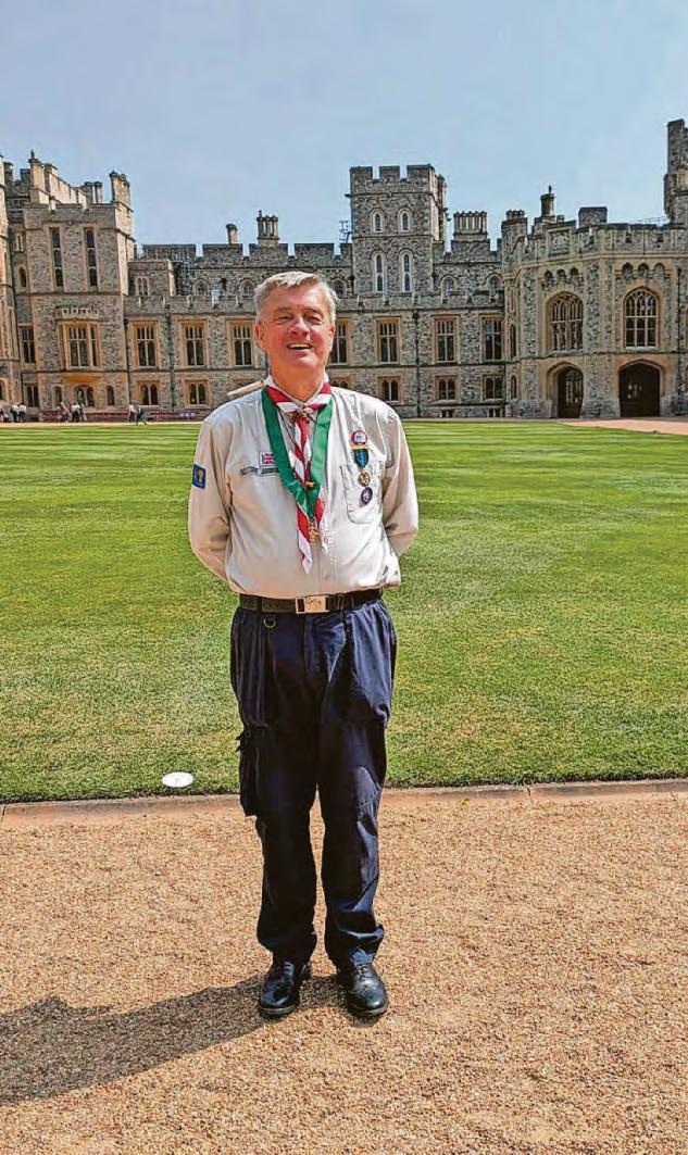 Life-saver Ian honoured with top Scout award