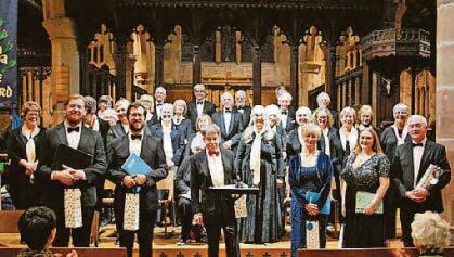 Romance and humour for choral society concert