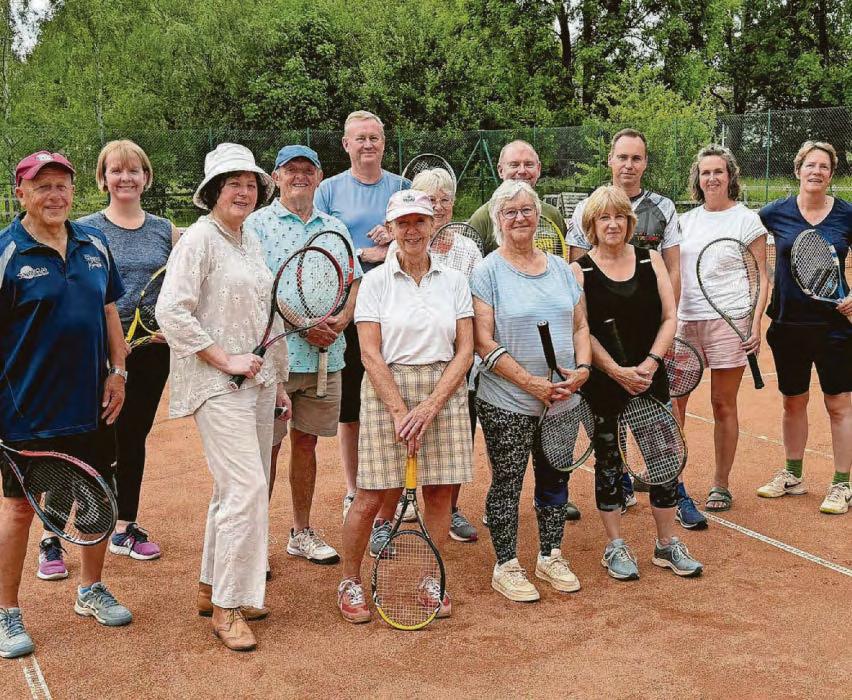Tennis club serves up centenary treat